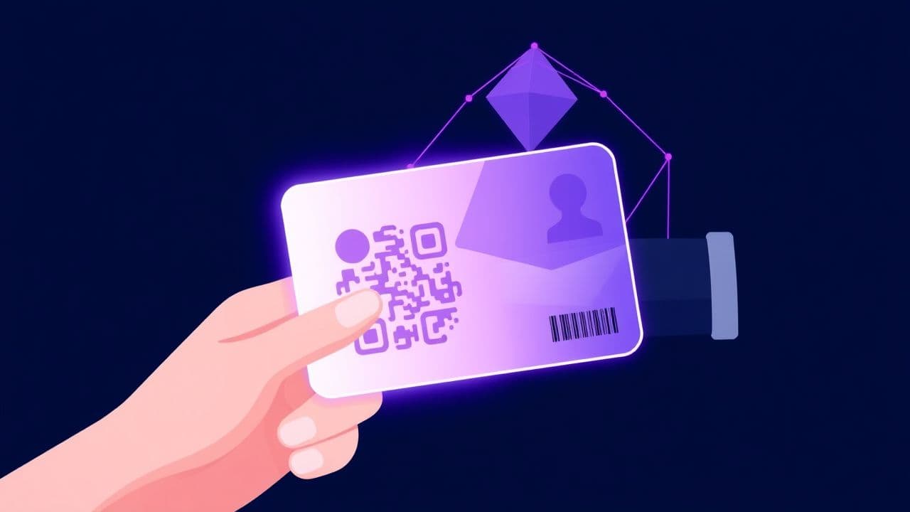 Een Agent Card die door een andere agent wordt gelezen