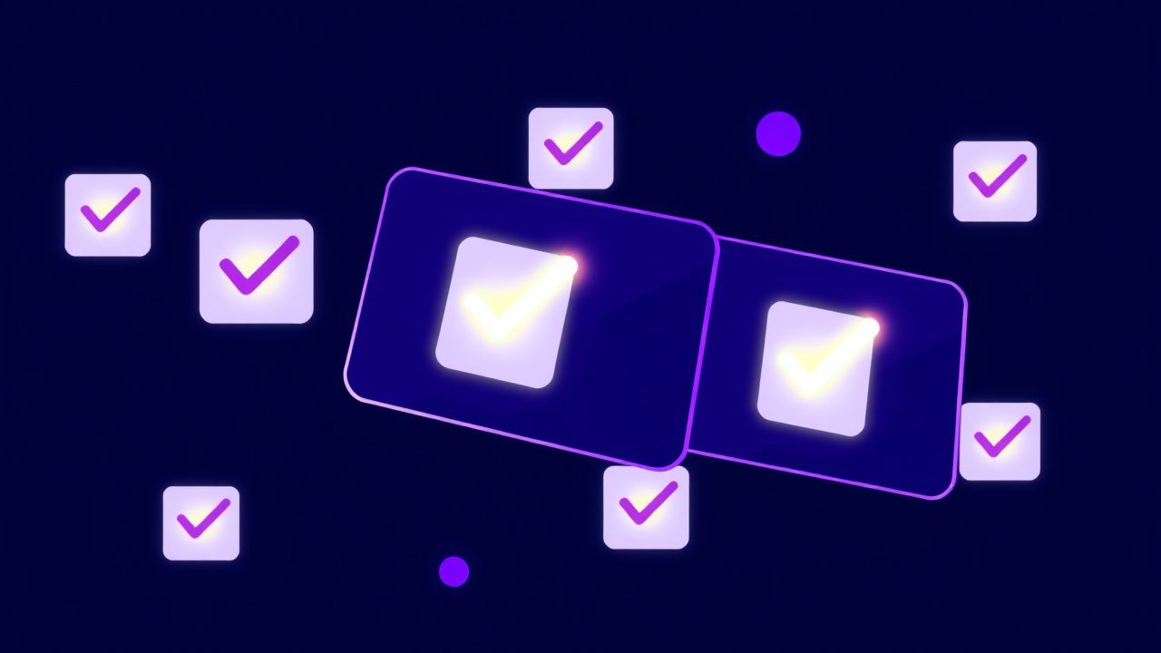 CRM-Readiness Check — checklist kaarten met checkmarks