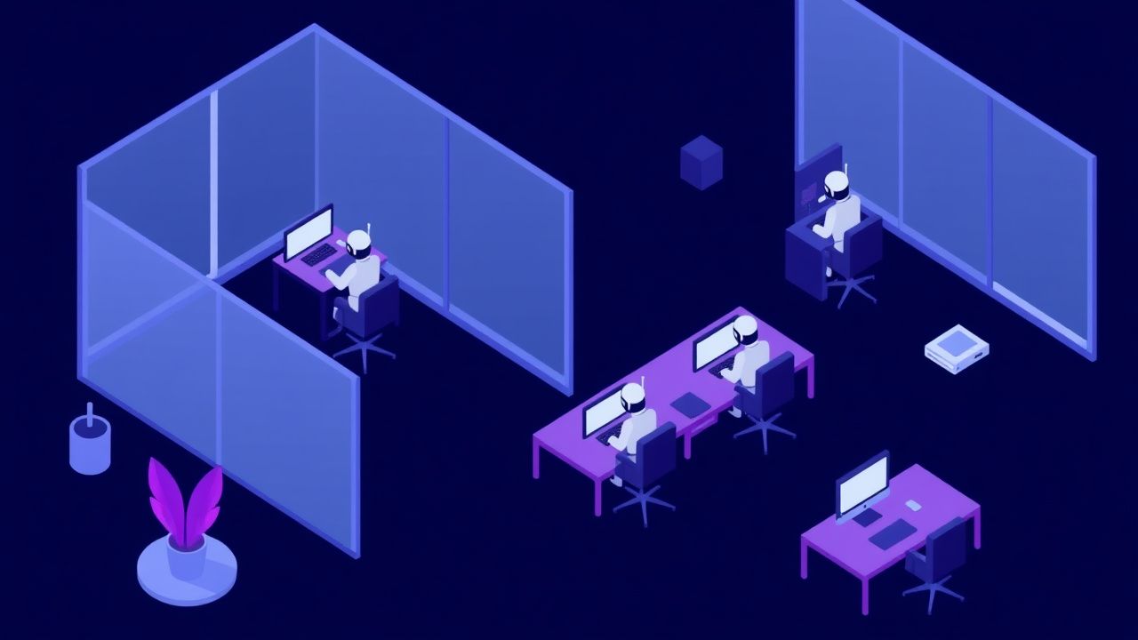 Miniverse pixelwereld — AI agents in een virtueel kantoor